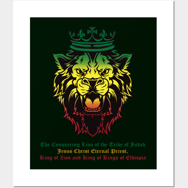 The Lion of Judah Wall Art by Merch House